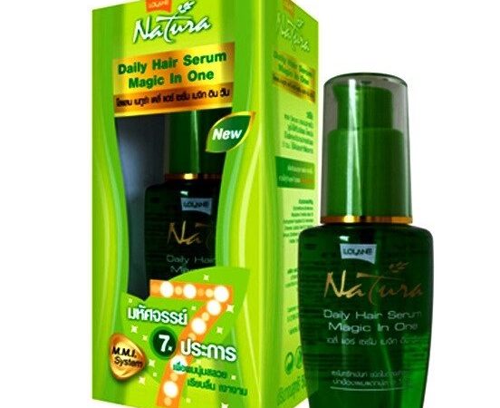 Сыворотка для восстановления волос Lolane Natura Daily Hair Serum Magic in One, 50 мл., Таиланд