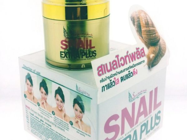 Увлажняющий Крем для Лица с Экстрактом Улитки 30 г, Таиланд / Snail Extra Plus Cream 30 g