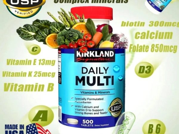 Витамины Kirkland Signature Daily Multi, 500 таблеток США