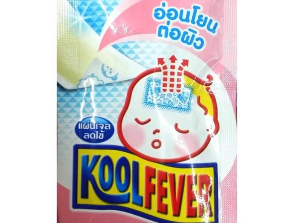 Жаропонижающие пластыри для детей от 0 до 2 лет Kobayashi Koolfever For Babies, 2 шт., Таиланд