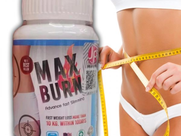 Жиросжигатель Max Burn Advance Fast Slimming & Weight Loss, 30 капсул