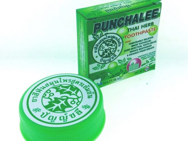 Зубная паста Punchalee Thai Herb Toothpaste 25 мл./ Punchalee Зубная паста "Тайские Травы" 25 мл., Таиланд