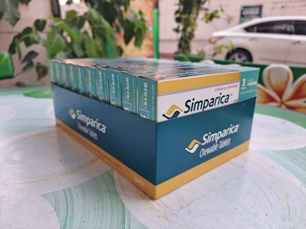 Упаковка 10x3 таблеток Simparica-средство от клещей и паразитов симпарика для собак весом от 10 до 20 кг