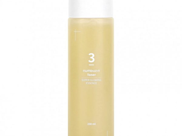 Numbuzin, Super Glowing Essence Toner, № 3, 200 мл (6,76 жидк. Унции)
