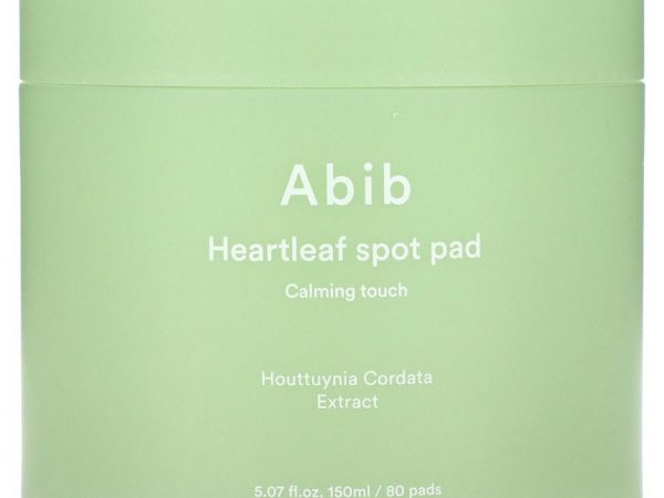 Abib, Heartleaf Spot Pad, 80 тампонов, 150 мл (5,07 жидк. Унции)