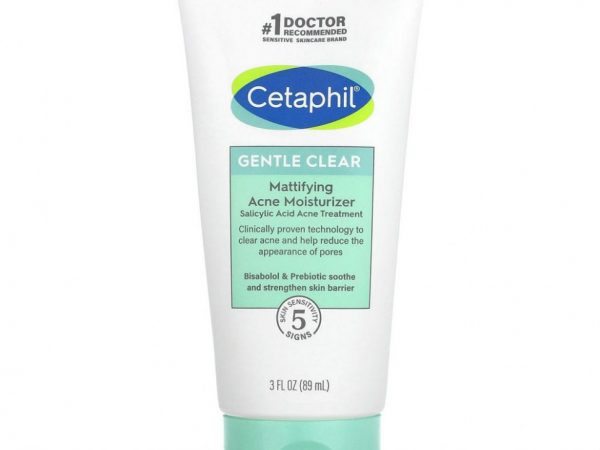 Cetaphil, матирующий увлажняющий крем от акне, 89 мл (3 жидк. унции)