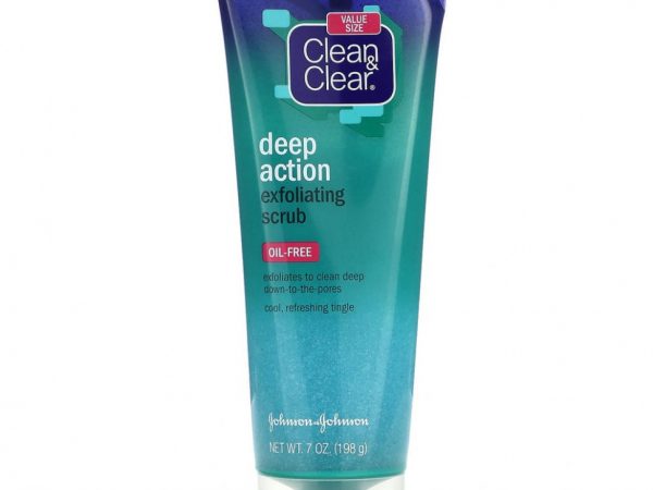 Clean & Clear, Deep Action, отшелушивающий скраб, 198 г (7 унций)