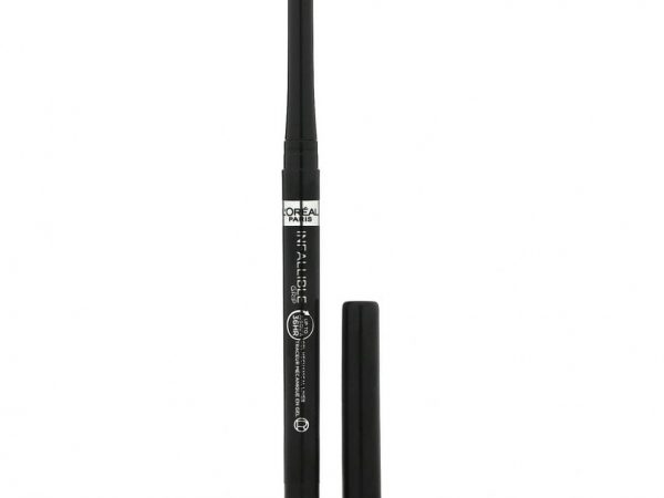 L'Oréal, Infallible Grip, гелевый механический лайнер 36 HR, коричневый деним 220, 0,324 г (0,011 унции)