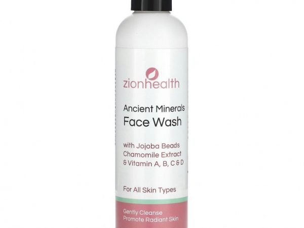 Zion Health, Гель для умывания с древними минералами, 240 мл (8 жидк. Унций)