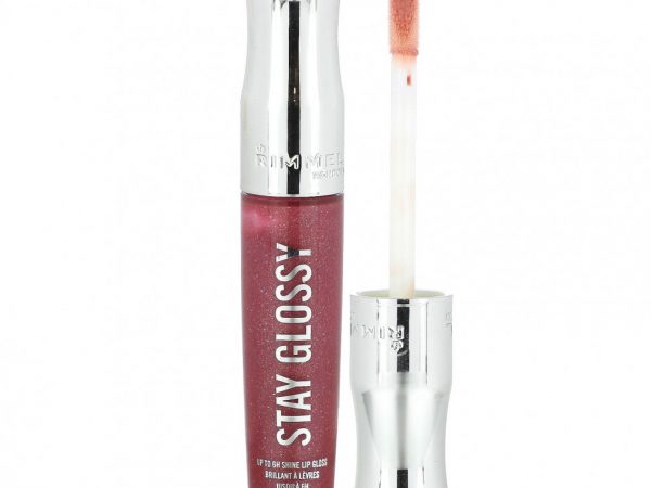 Rimmel London, Stay Glossy, блеск для губ, оттенок 340 Captivate Me, 5,5 мл (0,18 жидк. унции)