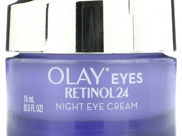 Olay, Eyes, Retinol24, ночной крем для кожи вокруг глаз, 15 мл (0,5 жидк. Унции)