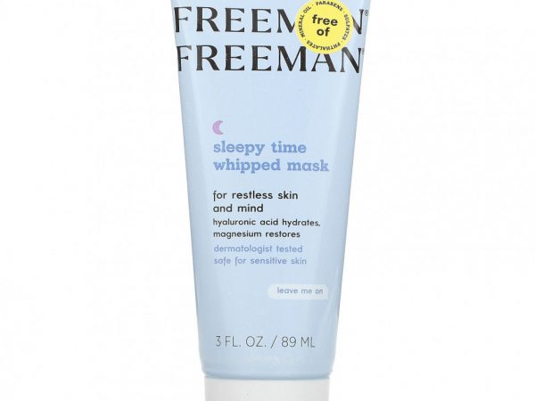 Freeman Beauty, Взбитая косметическая маска Sleepy Time, 89 мл (3 жидк. Унции)