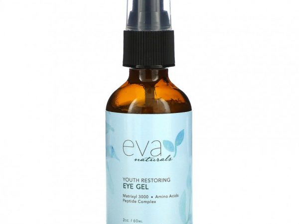 Eva Naturals, Восстанавливающий молодость гель для век, 60 мл (2 унции)