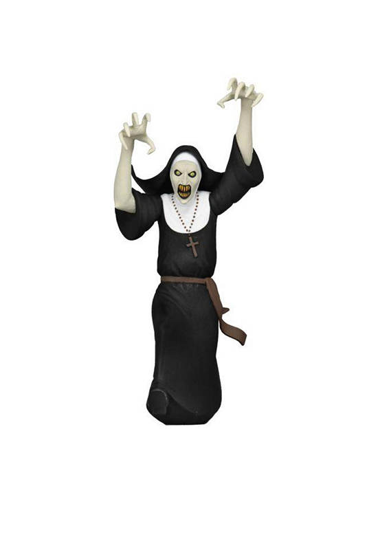 Neca Action Figure The Conjuring Nun 6” Scale Toony Terrors Nun Fire Brick