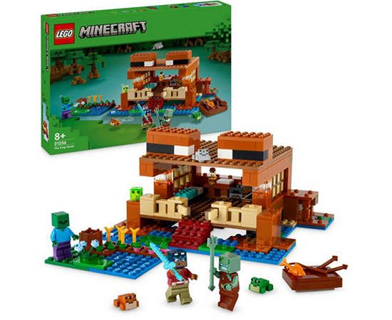 LEGO Block Toy The Frog House 21256 Multi-Color