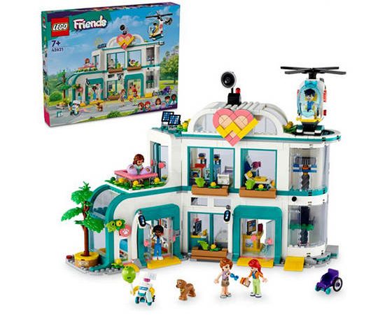 LEGO Block Toy Heartlake City Hospital 42621 Multi-Color