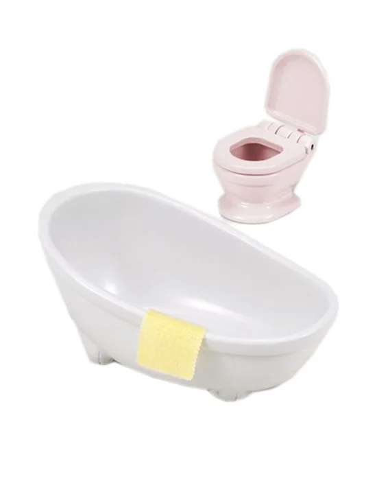 SYLVANIAN FAMILIES Bath & Toilet Set Easy Buy 051481 Multi-Color