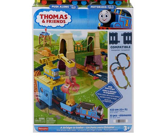 Thomas & Friends Toy Adventures with Thomas & Brake Car Bruno Set Multi-Color