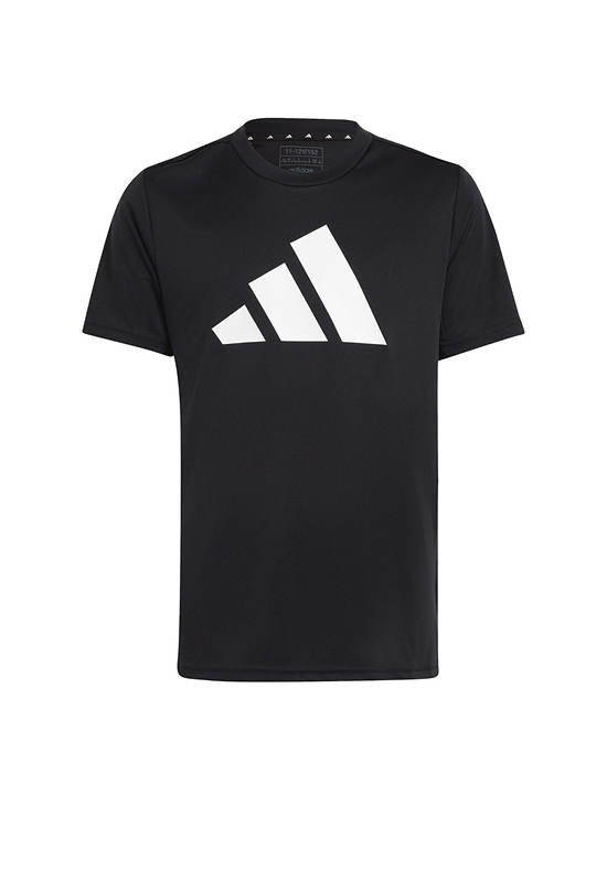 ADIDAS KIDS Unisex Kids T-Shirt Regular Train Essentials AEROREADY Logo Black