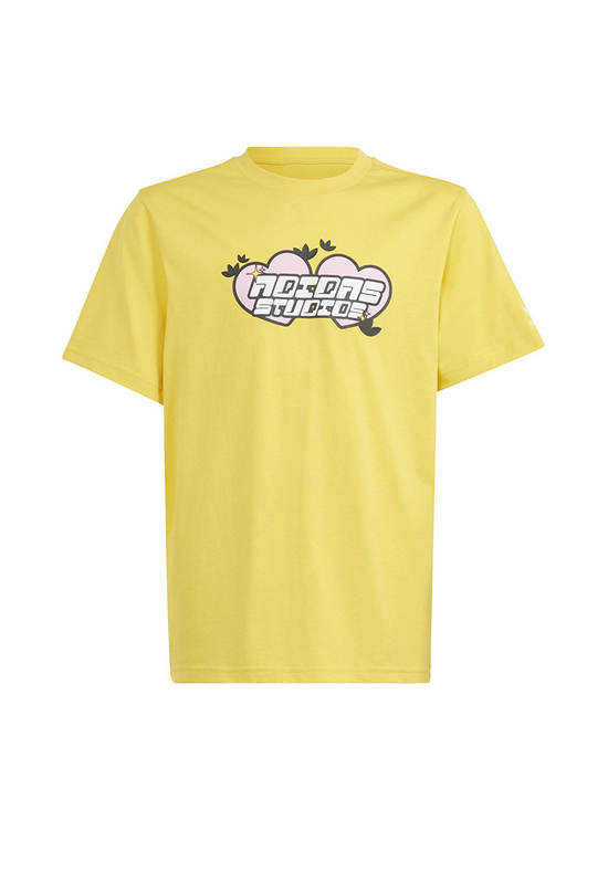ADIDAS KIDS Unisex Kids T-Shirt Light Yellow