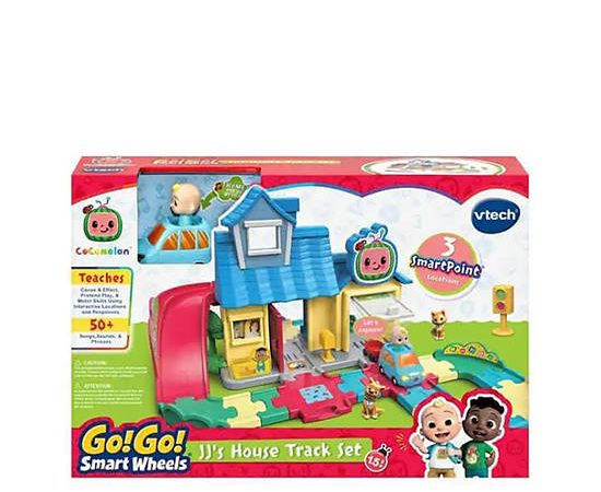 VTECH Toy Cocomelon Smart Wheel JJ House Track Multi-Color