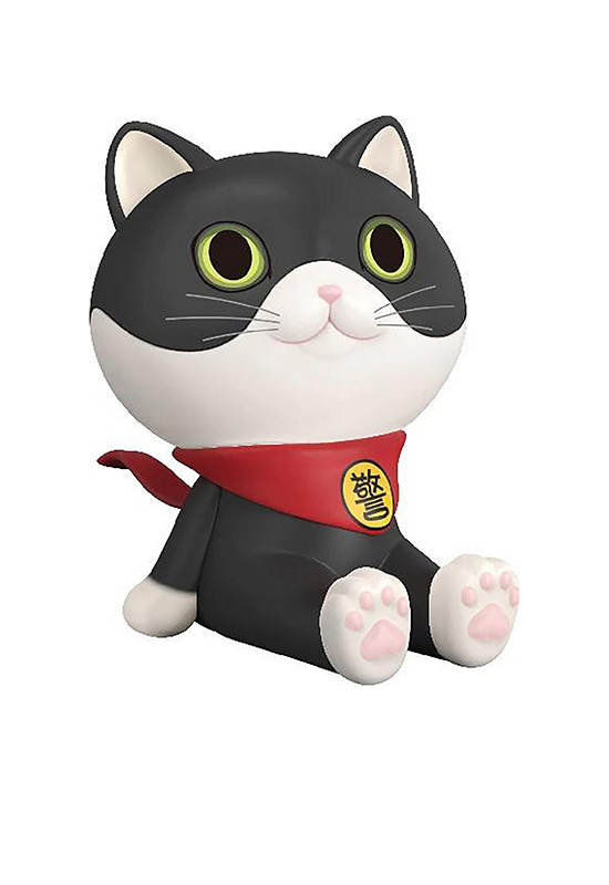 TATA CAT Phone Stand Figure Cow Cat CC-1618B Black