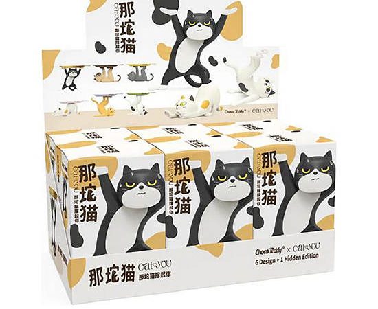 CHOCO TEDDY Figure Blind Box Choco Teddy x The Cat Raise Me Up Series Multi-Color