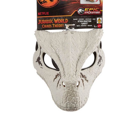 MATTEL Mask Jurassic World Roarin Atrociraptor HTV76 Multi Color