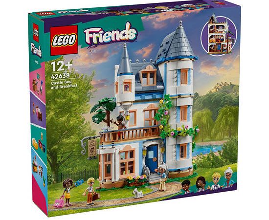 LEGO Block Toy Castle Bed and Breakfast 42638 Multi-Color