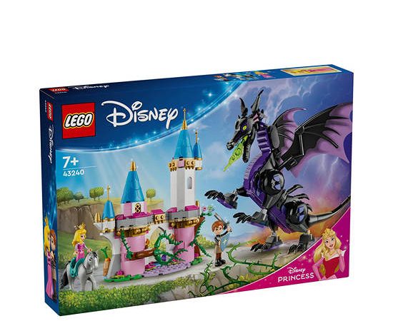 LEGO Block Toy Maleficent’s Dragon Form 43240 Multi-Color