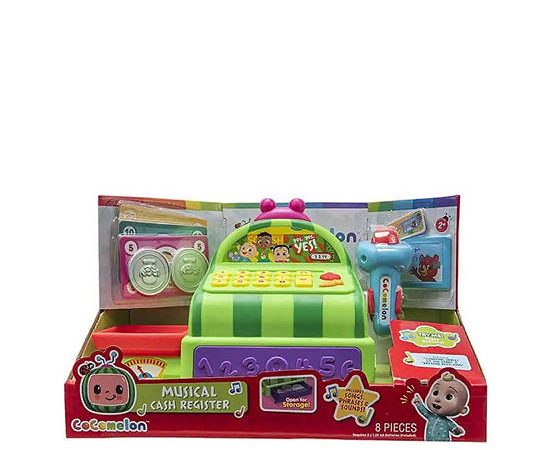 COCOMELON Toy Cocomelon Musical Cash Register Multi-Color