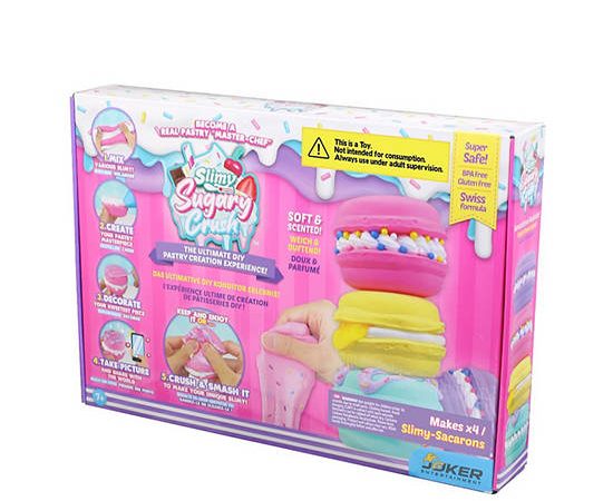 SLIMY Toys Slimy Sugary Crush Icecream S1 Macaron Multi Color