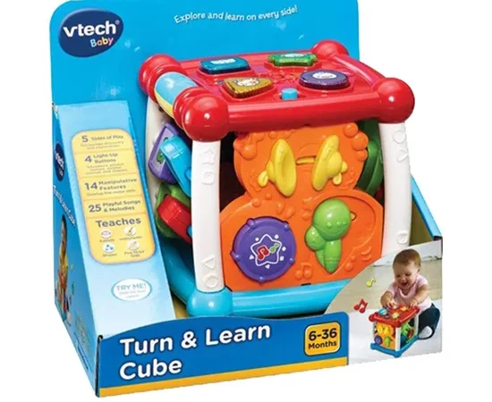 VTECH Turn And Learn Cube Multi-Color