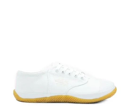 BREAKER Canvas Student Shoes White