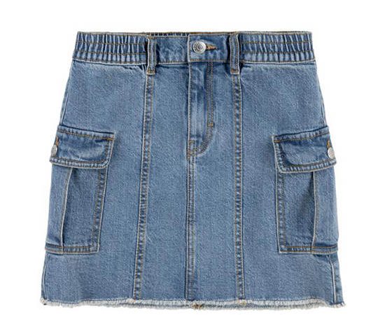 LEVI'S KIDS Girl Toddler Cargo Skirt L96-Gold Country