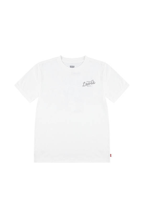 LEVI'S KIDS Boy Toddler Tee Short Sleeves Pizza Delivering Cowboy W0E-Levi'S Egret