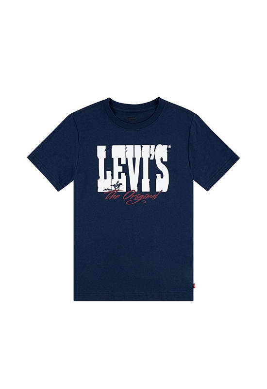 LEVI'S KIDS Boy Toddler Tee Short Sleeves Yee-Haw C8D-Dress Blues