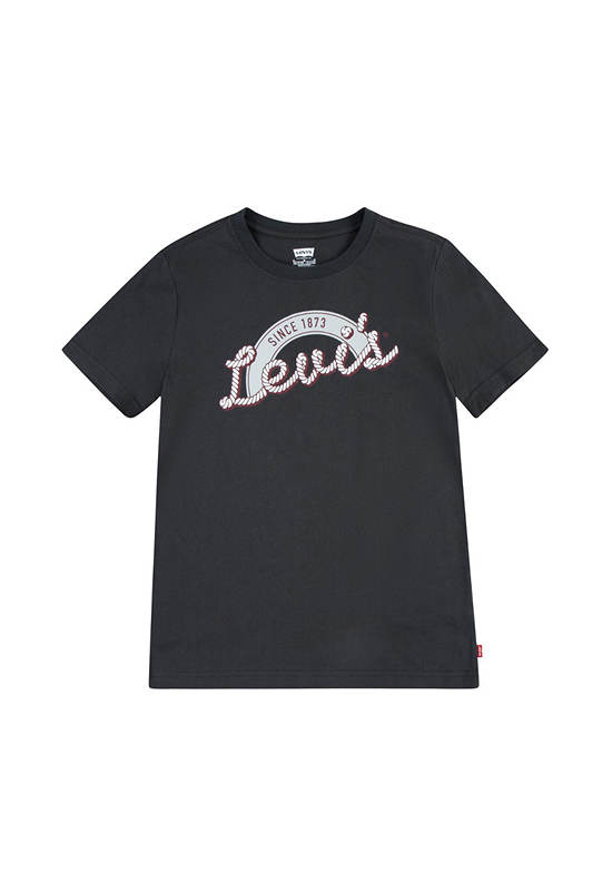 LEVI'S KIDS Boy Toddler Tee Short Sleeves Howdy G4O-Pirate Black