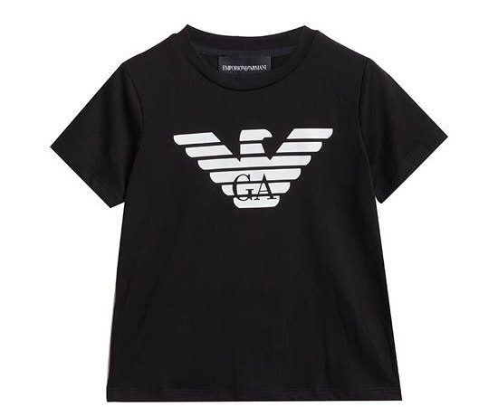 EMPORIO ARMANI Boy T-Shirt Short Sleeves CTY Black
