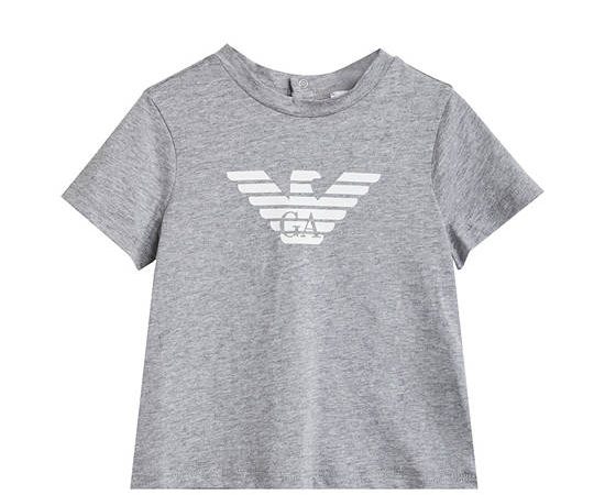EMPORIO ARMANI Boy T-Shirt Short Sleeves CTY Grey