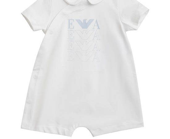 EMPORIO ARMANI Infant Jumpsuit CTY White