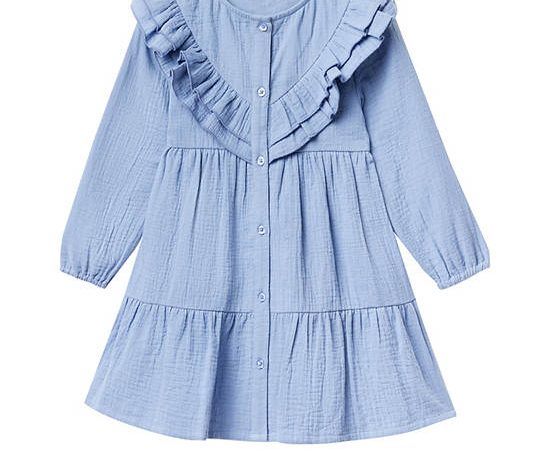 SFERA KIDS Girl Dress Bamboo Blue Medium