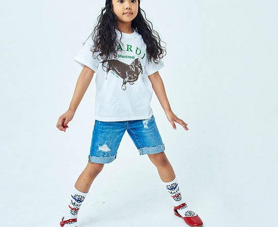 MARDI MERCREDI LES PETITS Tshirt Ddanji White