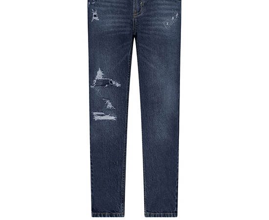 LEVI'S KIDS Boy Toddler Jeans 512 Slim Taper Dat-El Train With Destruction