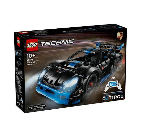 LEGO Block Toy Porsche GT4 e-Performance Race Car 42176 Multi-Color