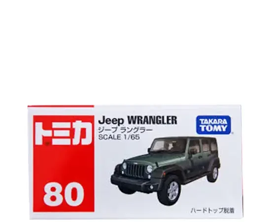 TOMICA_DIECAST 080 JEEP WRANGLER