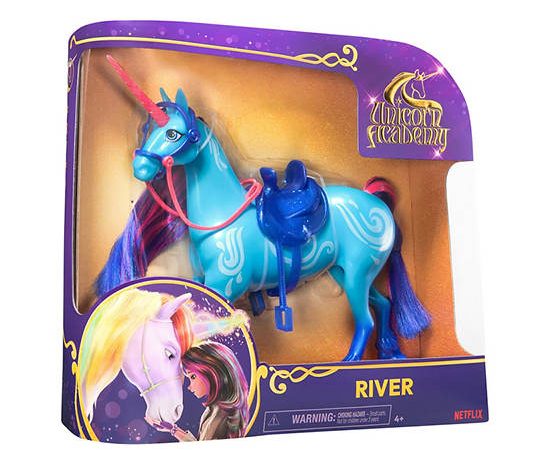 UNICORN ACADEMY Doll Unicorn River Blue