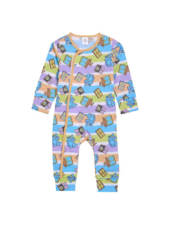 Angel Baby Boy Infant Bodysuit Monsters Inc Multi-Color