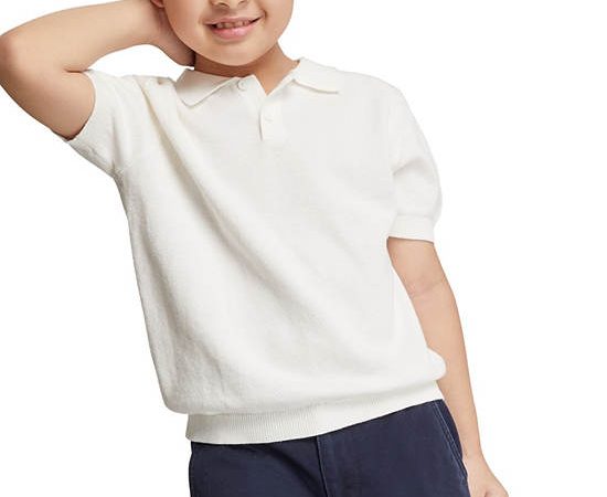 DeFry 01 Boy Polo Shirt Short Sleeves