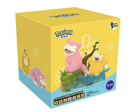 FUNISM Figure Prime Psyduck and Slowpoke Multi-Color